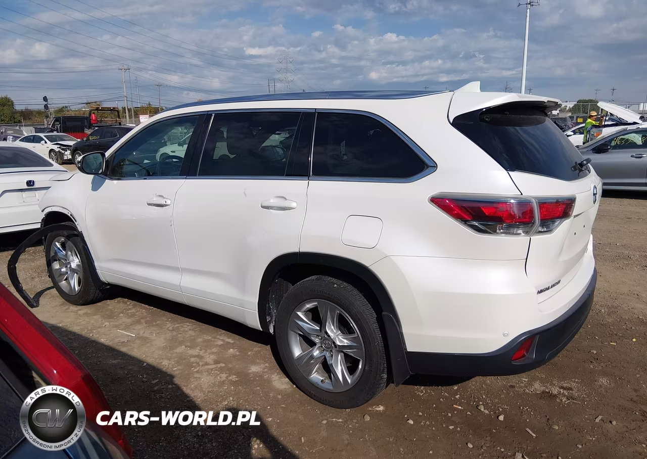2015 Toyota Highlander Limited V6 VIN:5TDDKRFH1FS185257 - 15