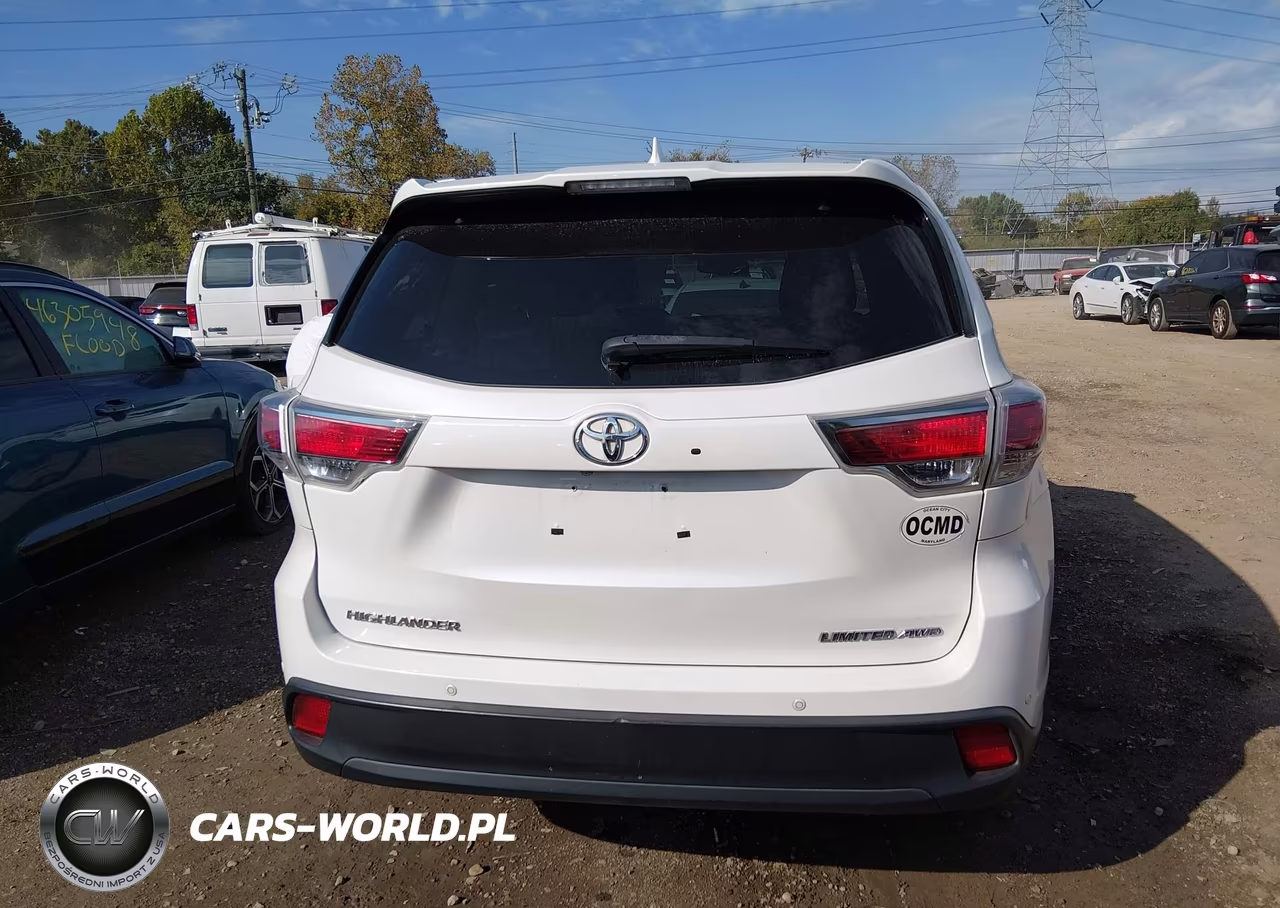 2015 Toyota Highlander Limited V6 VIN:5TDDKRFH1FS185257 - 17