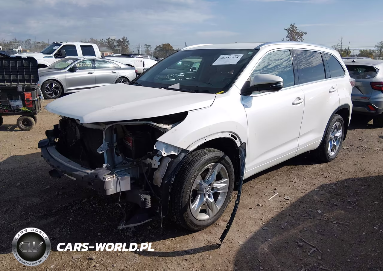 2015 Toyota Highlander Limited V6 VIN:5TDDKRFH1FS185257 - 2