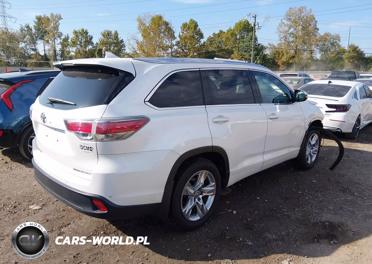 2015 Toyota Highlander Limited V6 VIN:5TDDKRFH1FS185257 - 4