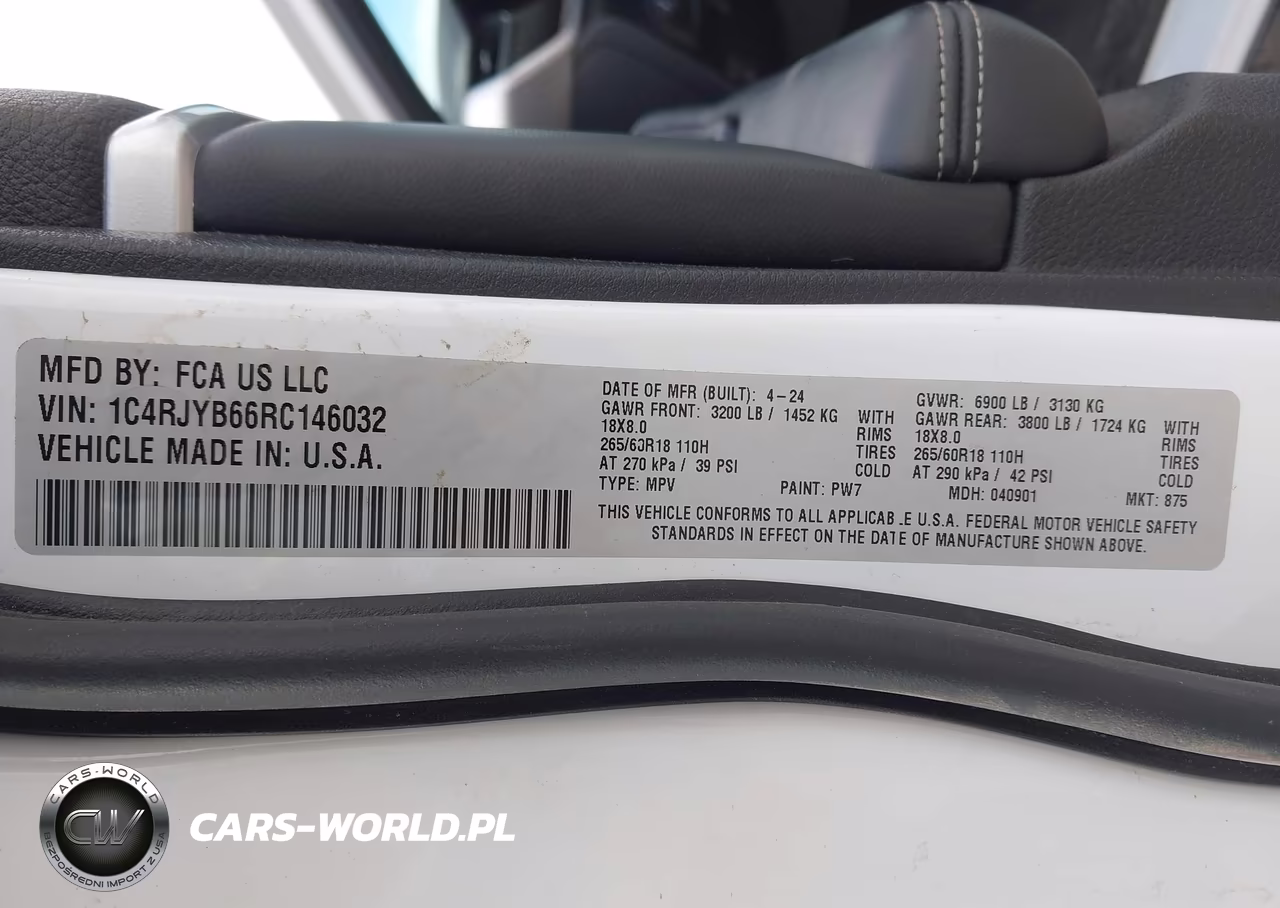 2024 Jeep Grand Cherokee 4Xe VIN:1C4RJYB66RC146032 - 9
