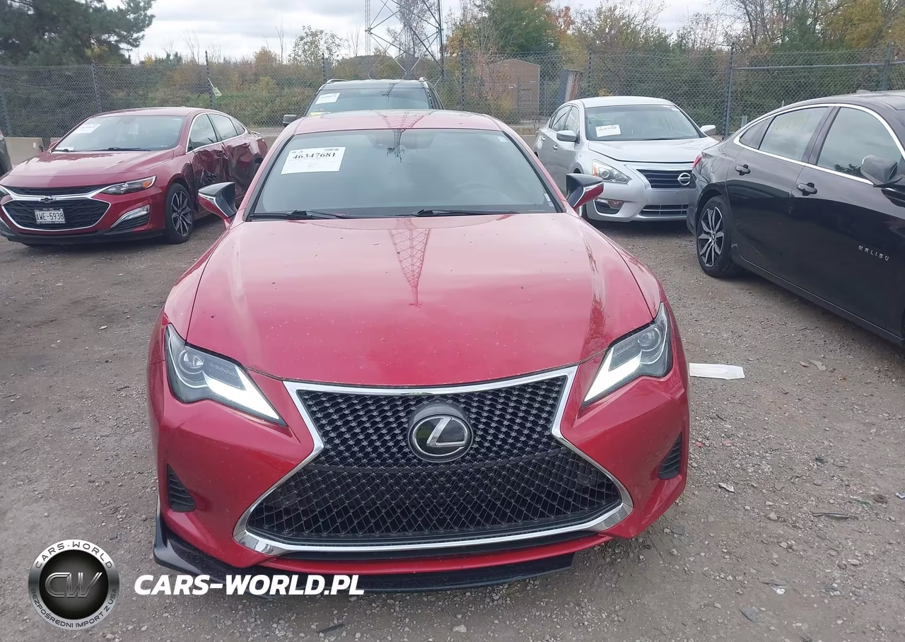 2019 Lexus Rc 350 VIN:JTHHZ5BC7K5019310 - 2