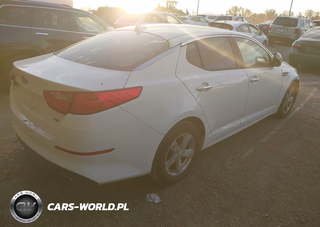 2014 Kia Optima Lx VIN:5XXGM4A74EG264057 - 4