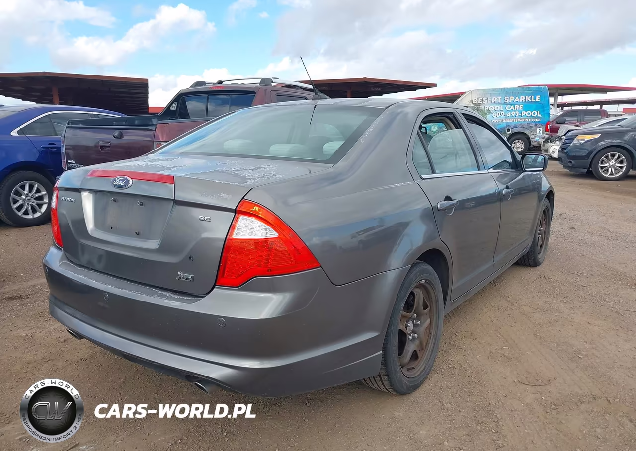 2010 Ford Fusion Se VIN:3FAHP0HG8AR423593 - 4