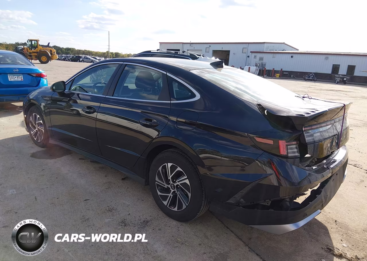 2026 Hyundai Sonata Hybrid Blue VIN:KMHL24JJ5TA156258 - 2
