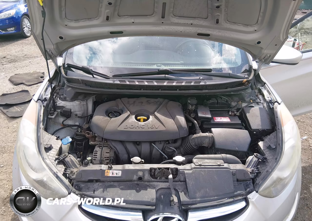 2013 Hyundai Elantra Gls VIN:5NPDH4AE7DH315866 - 10