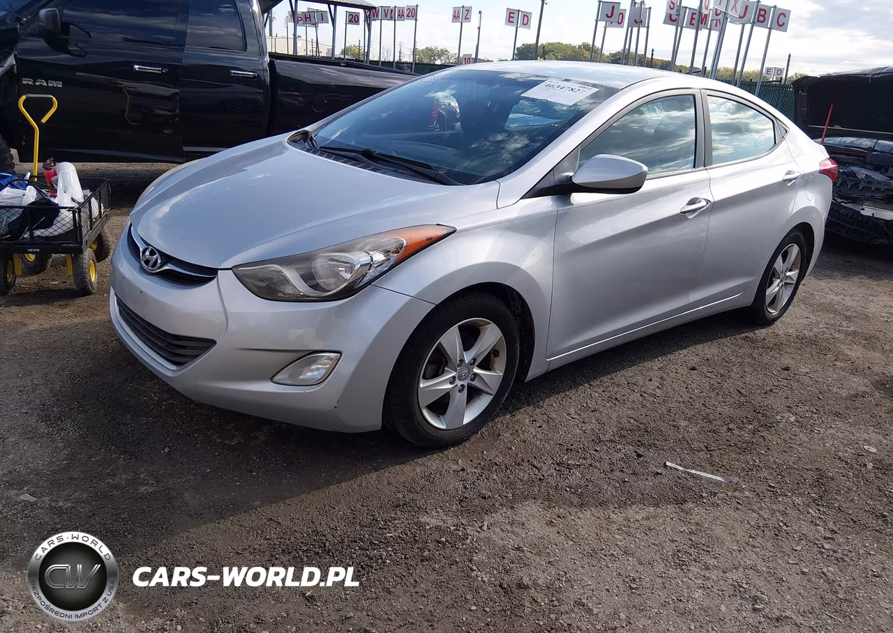 2013 Hyundai Elantra Gls VIN:5NPDH4AE7DH315866 - 2