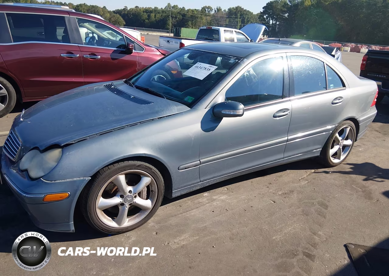 2004 Mercedes-Benz C 230 Kompressor Sport-Sport VIN:WDBRF40J14F493226 - 2