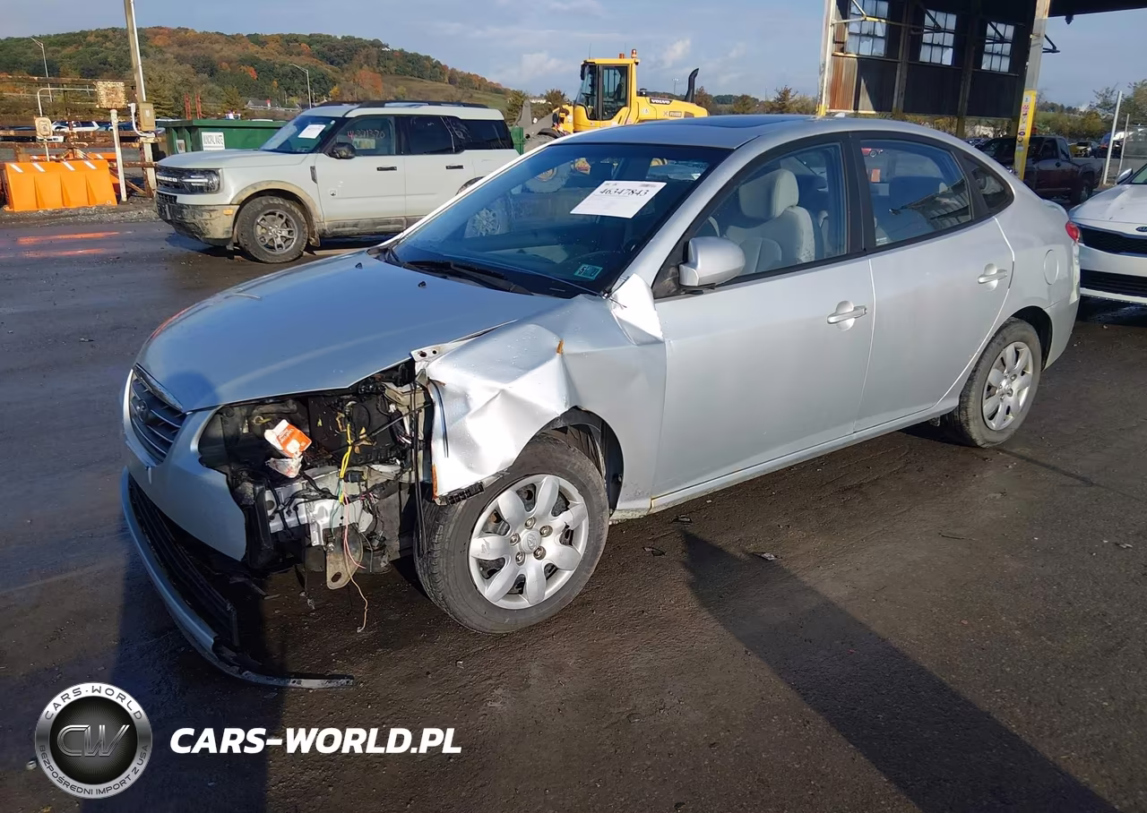 2009 Hyundai Elantra Gls VIN:KMHDU46D99U664273 - 2