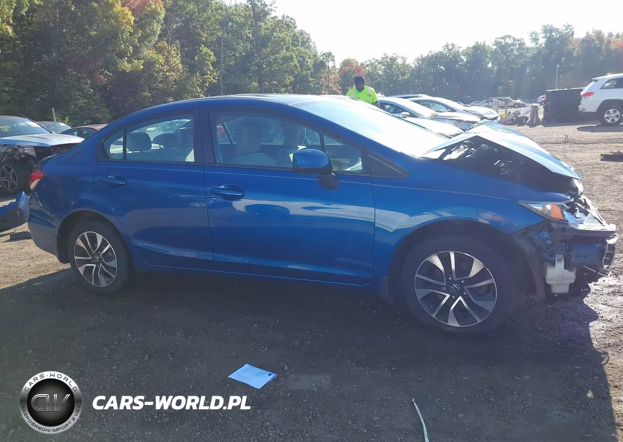 2013 Honda Civic Ex VIN:19XFB2F80DE237596 - 14