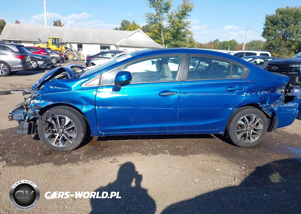 2013 Honda Civic Ex VIN:19XFB2F80DE237596 - 15