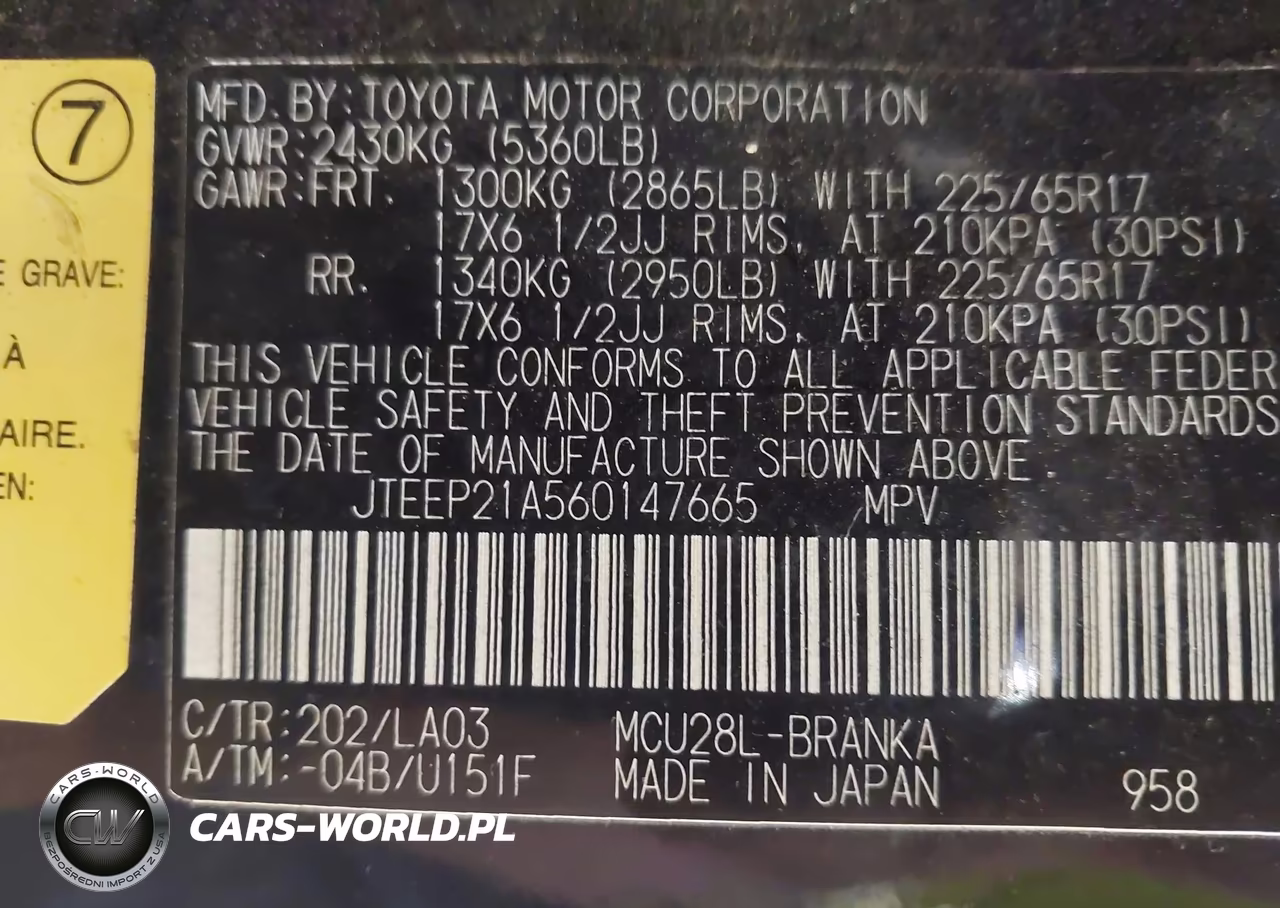 2006 Toyota Highlander Limited V6 VIN:JTEEP21A560147665 - 9