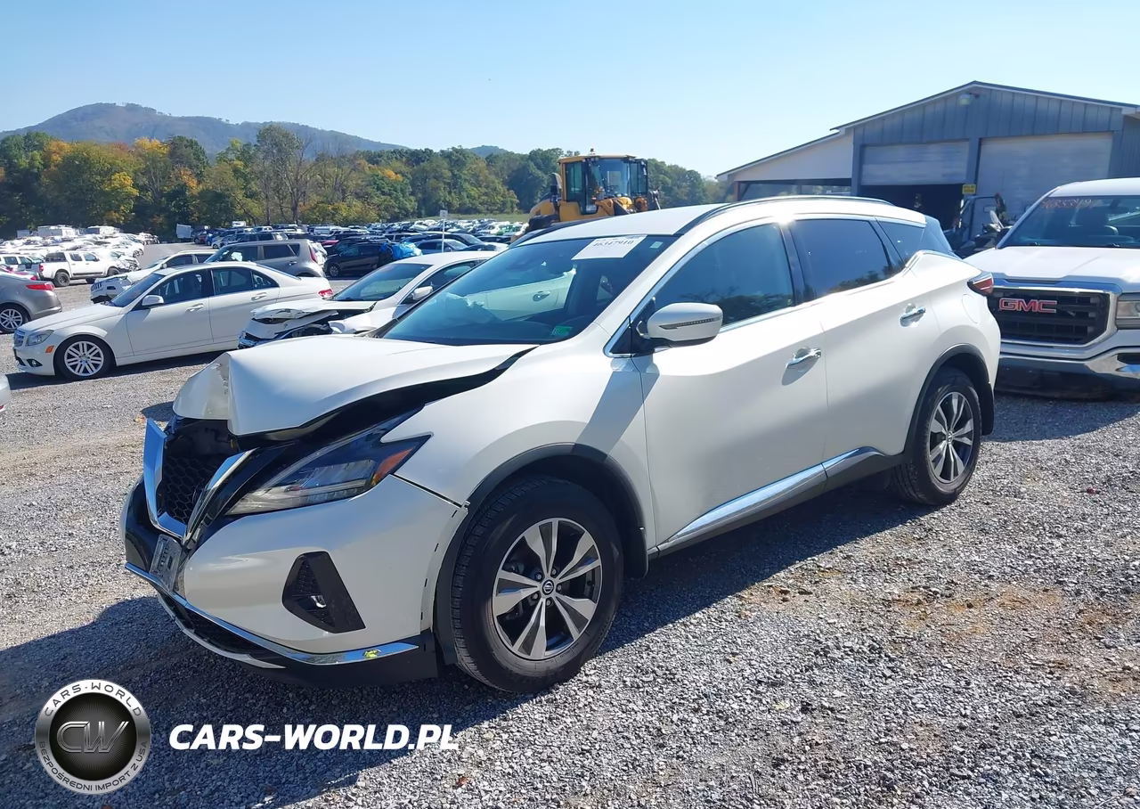 2022 Nissan Murano Sv Intelligent Awd VIN:5N1AZ2BS8NC126323 - 2