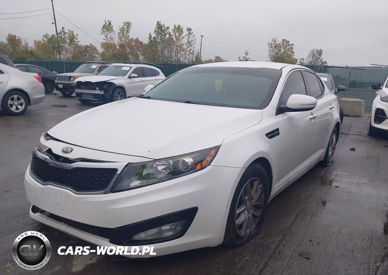 2013 Kia Optima Lx VIN:5XXGM4A75DG185351 - 2