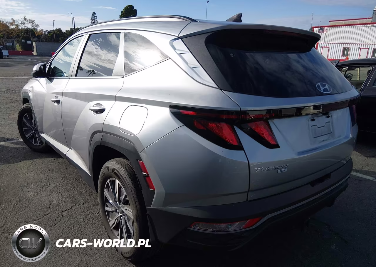 2024 Hyundai Tucson Hybrid Blue VIN:KM8JBCD11RU150302 - 3