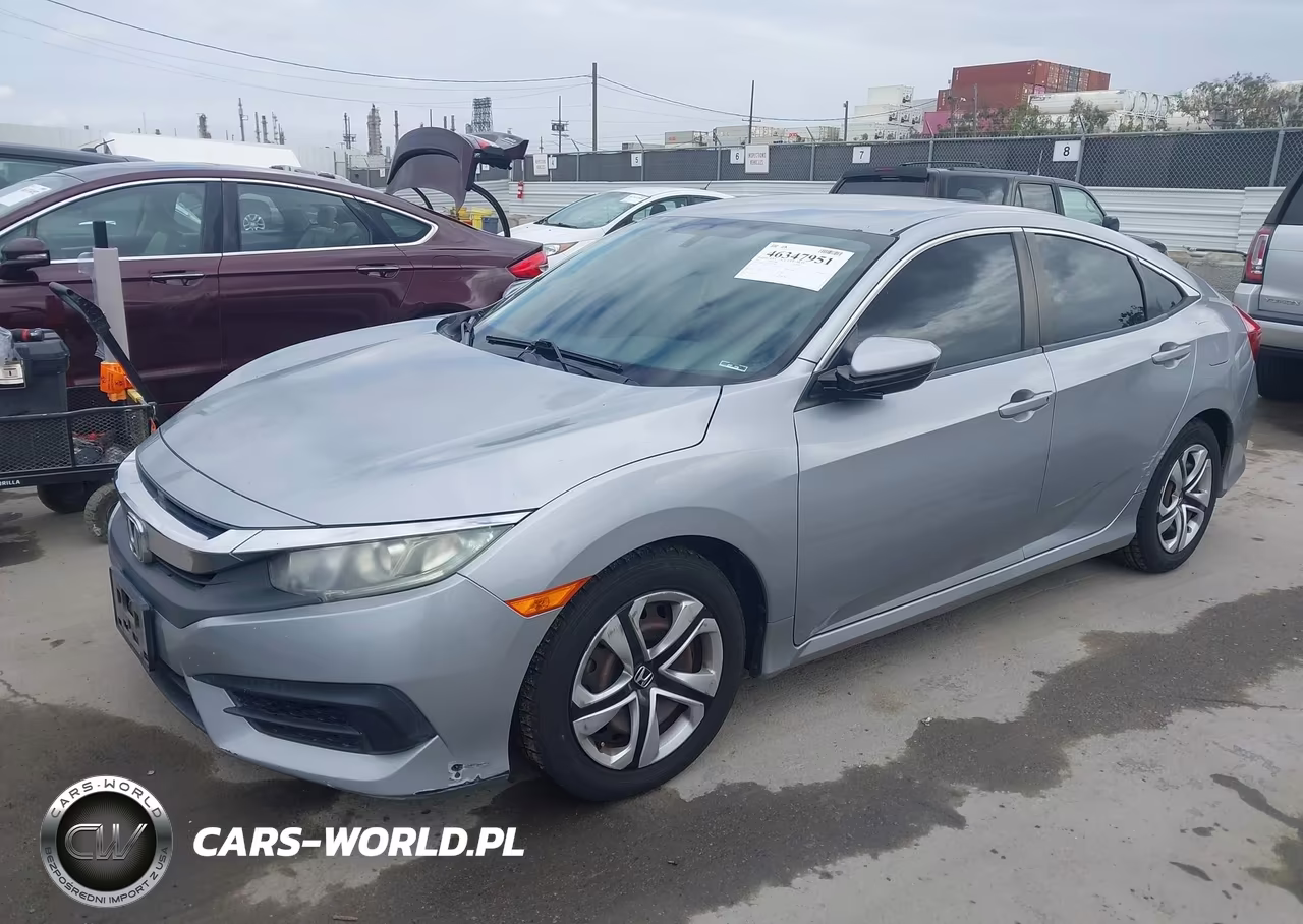 2016 Honda Civic Lx VIN:2HGFC2F55GH512442 - 2