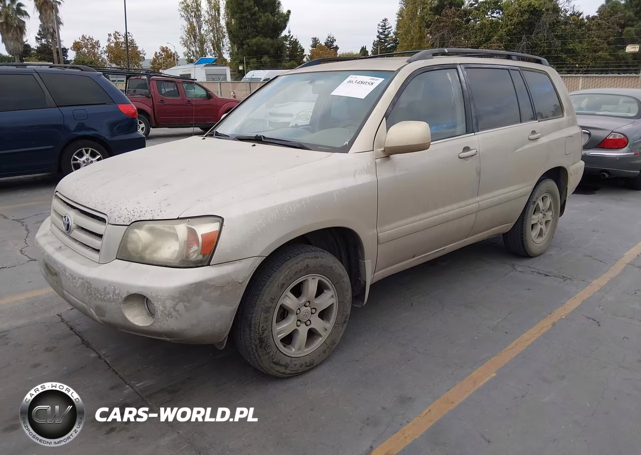 2006 Toyota Highlander V6 VIN:JTEDP21A860093919 - 2