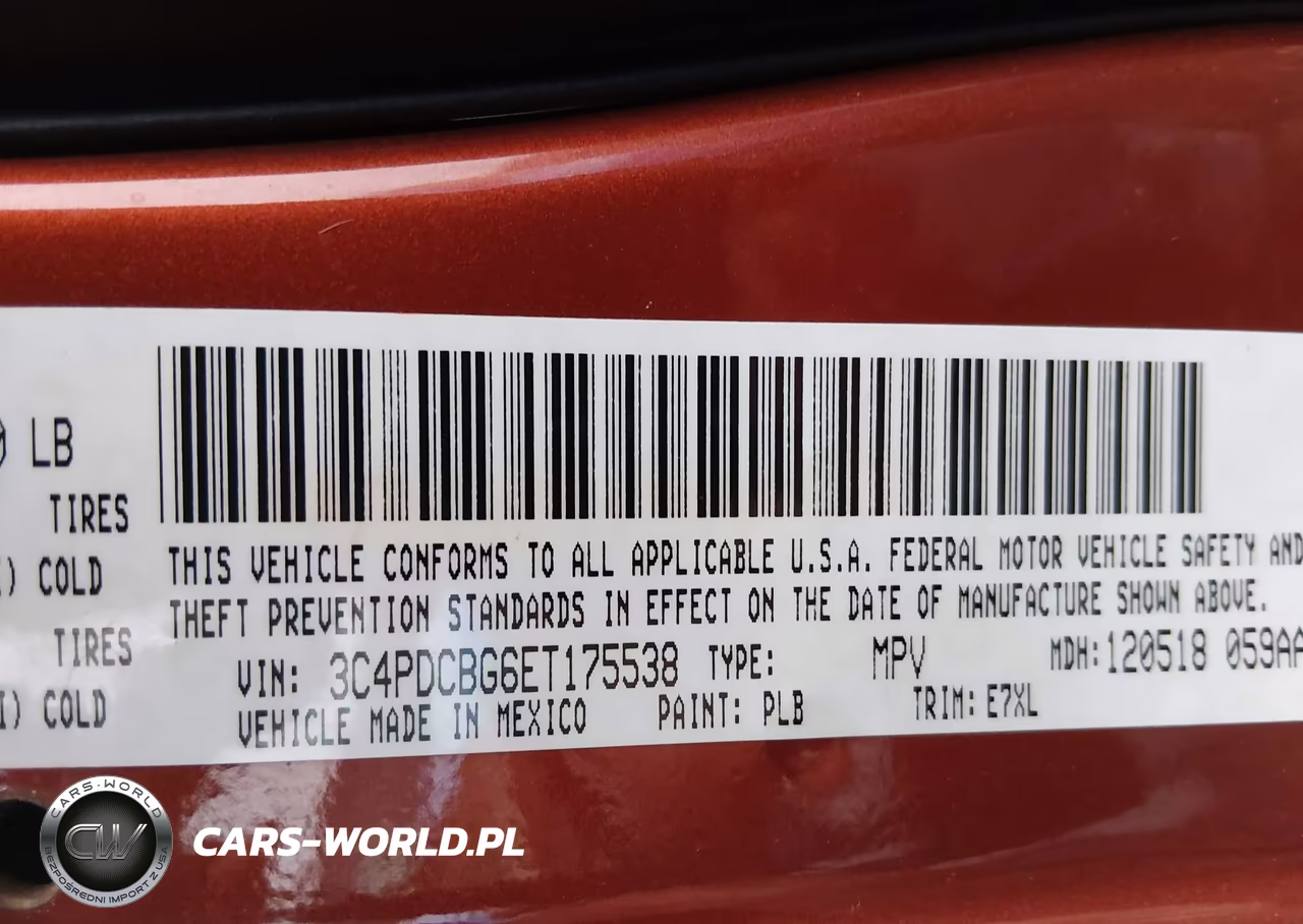 2014 Dodge Journey Sxt VIN:3C4PDCBB5ET142003 - 9