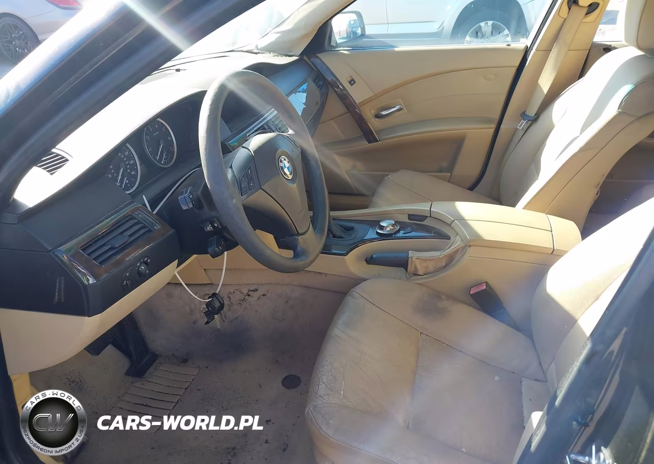 2005 BMW 525I VIN:WBANA53535B858367 - 5