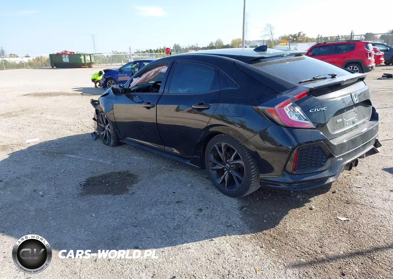 2018 Honda Civic Sport VIN:SHHFK7H40JU223872 - 3