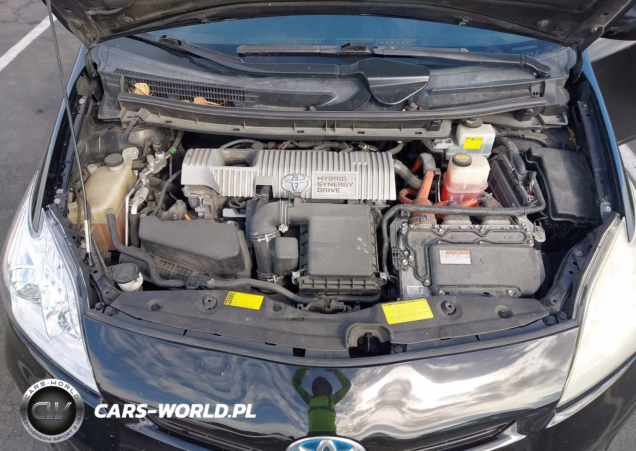 2013 Toyota Prius Two VIN:JTDKN3DU1D0341308 - 10
