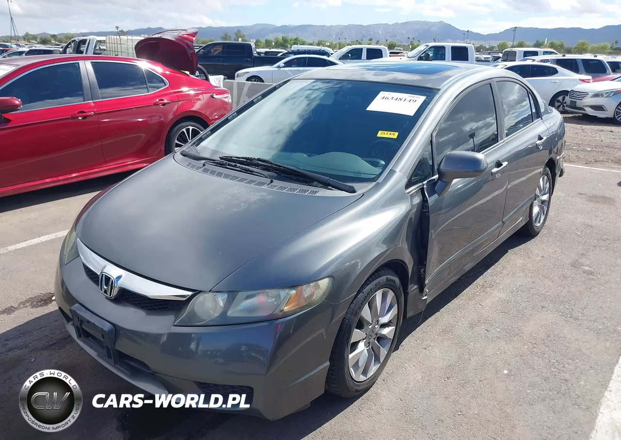 2010 Honda Civic Ex-L VIN:2HGFA1F95AH308718 - 2