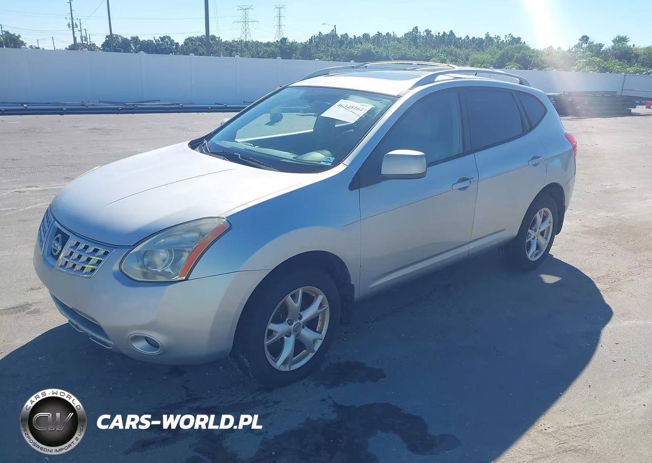 2009 Nissan Rogue Sl VIN:JN8AS58T69W057909 - 2