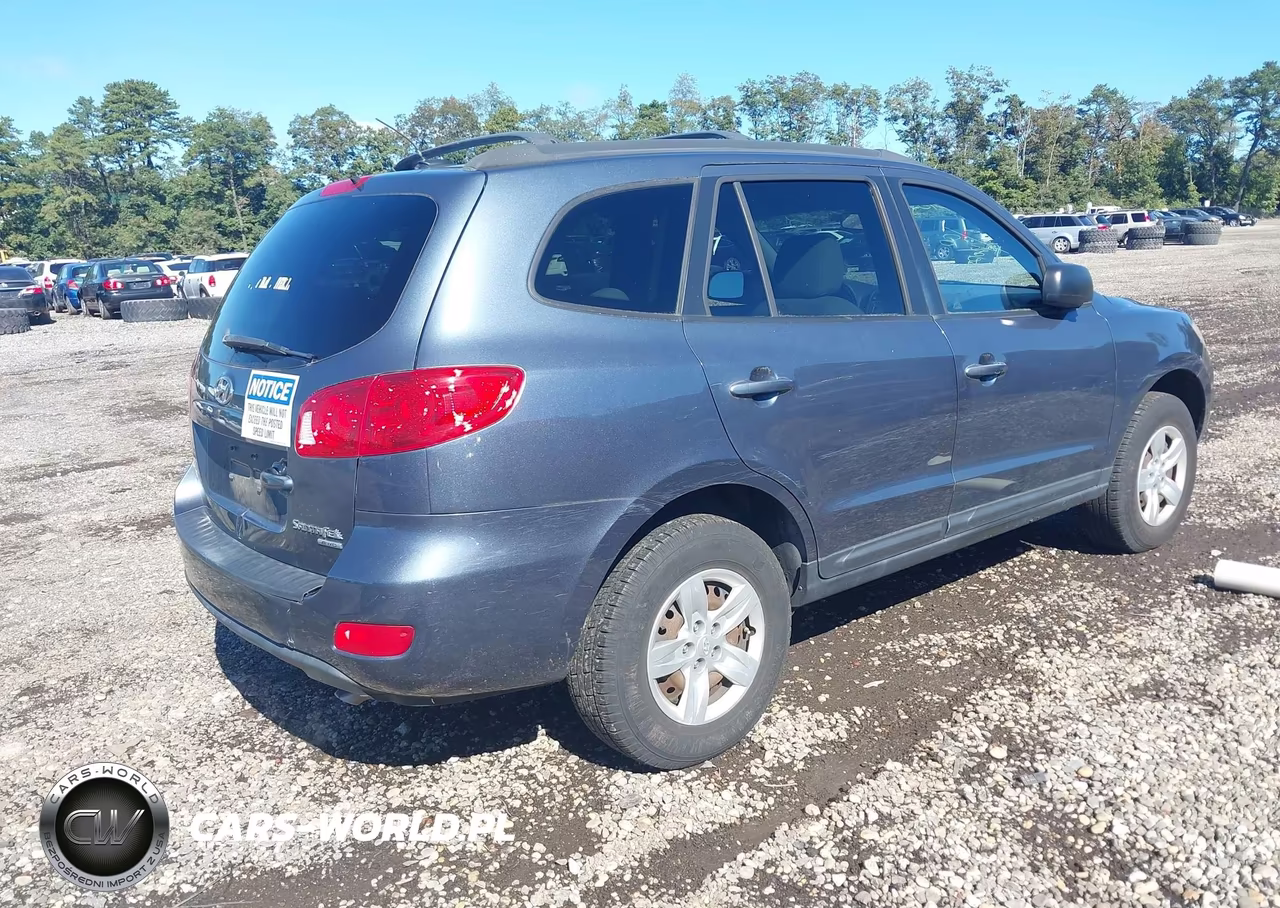 2009 Hyundai Santa Fe Gls VIN:5NMSG73D39H300673 - 4