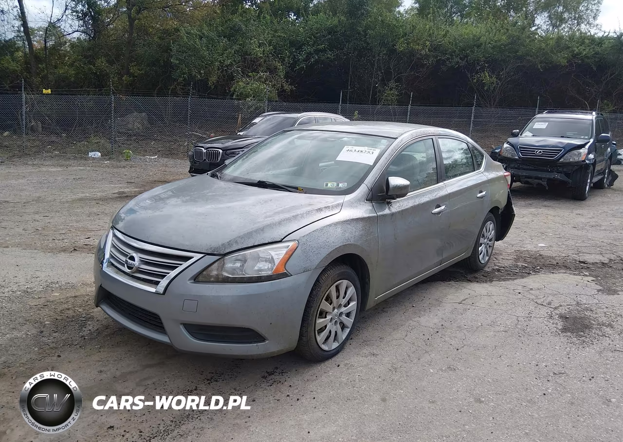 2013 Nissan Sentra Sv VIN:3N1AB7AP4DL741394 - 2