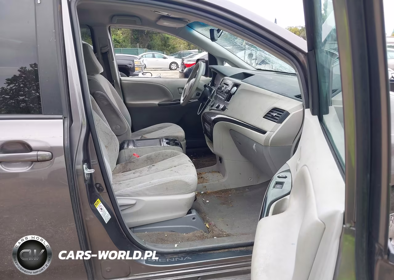 2012 Toyota Sienna Le V6 8 Passenger VIN:5TDKK3DC9CS261248 - 5
