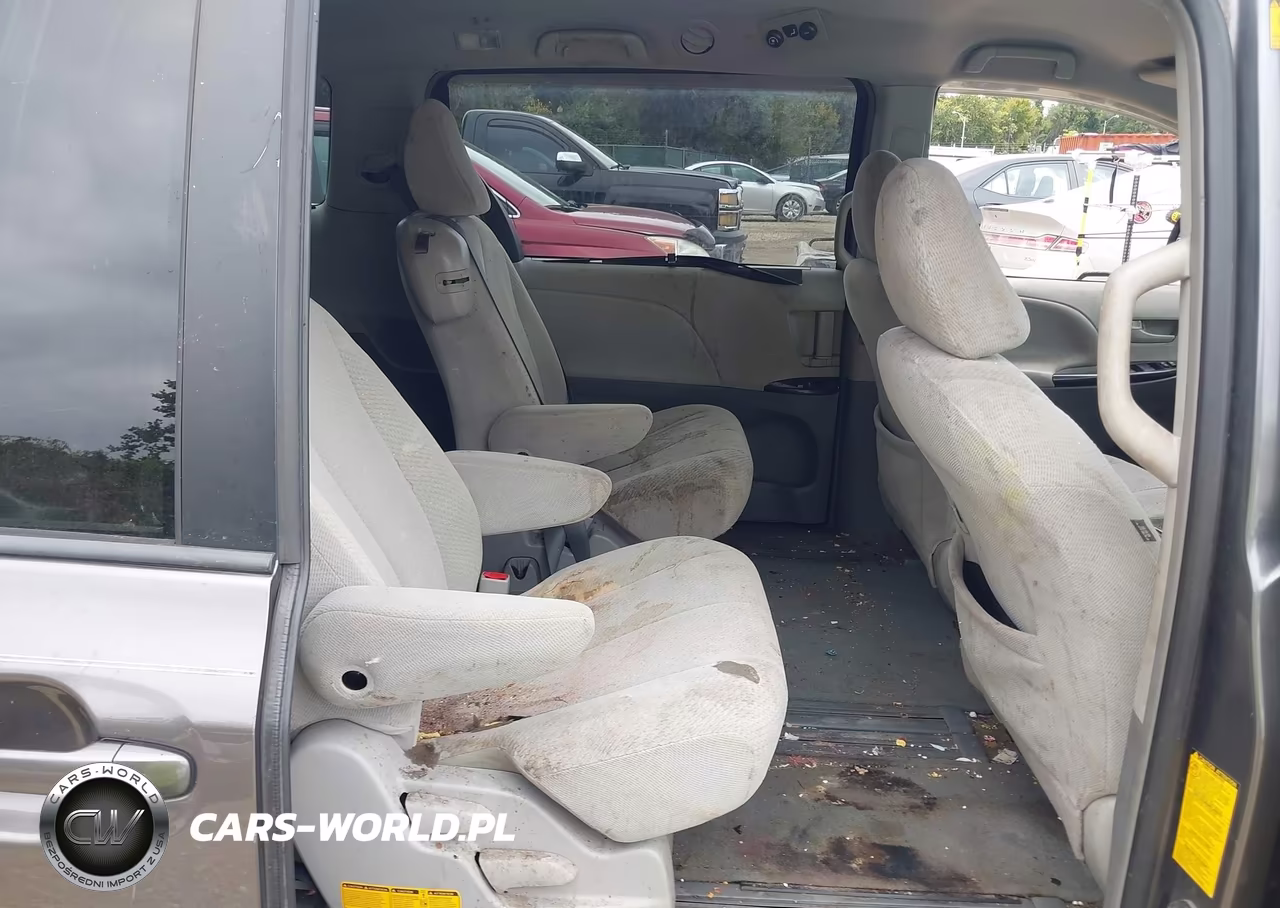2012 Toyota Sienna Le V6 8 Passenger VIN:5TDKK3DC9CS261248 - 8