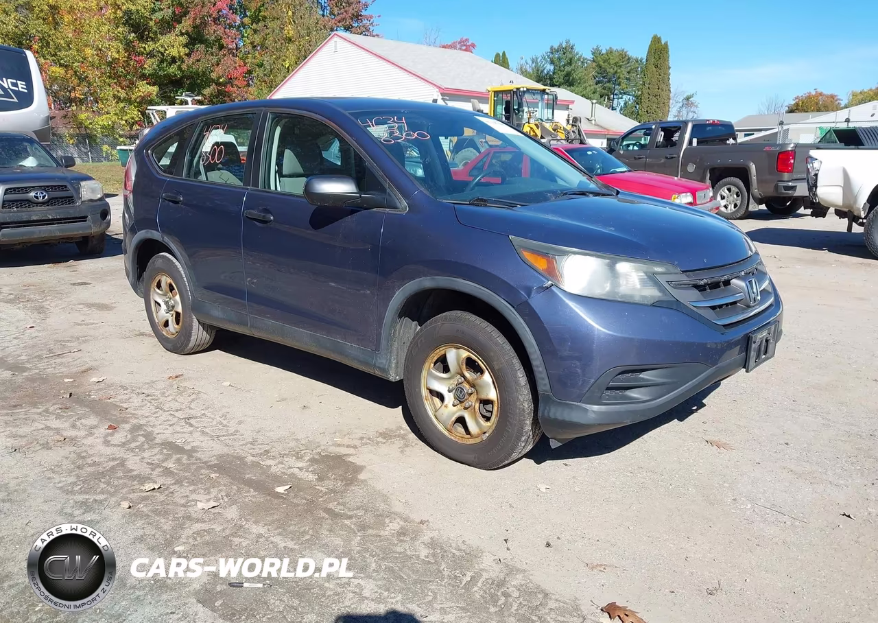 2013 Honda Cr-V Lx VIN:2HKRM4H35DH607912 - 1