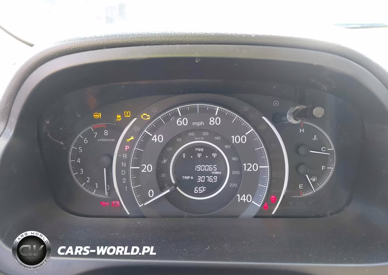 2013 Honda Cr-V Lx VIN:2HKRM4H35DH607912 - 7