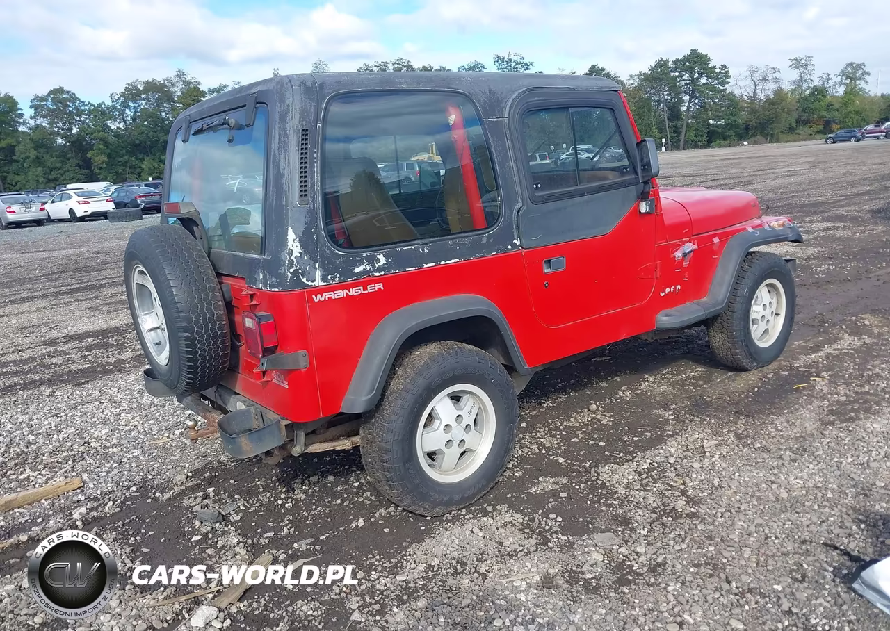 1994 Jeep Wrangler - Yj Se VIN:1J4FY29S3RP461503 - 4