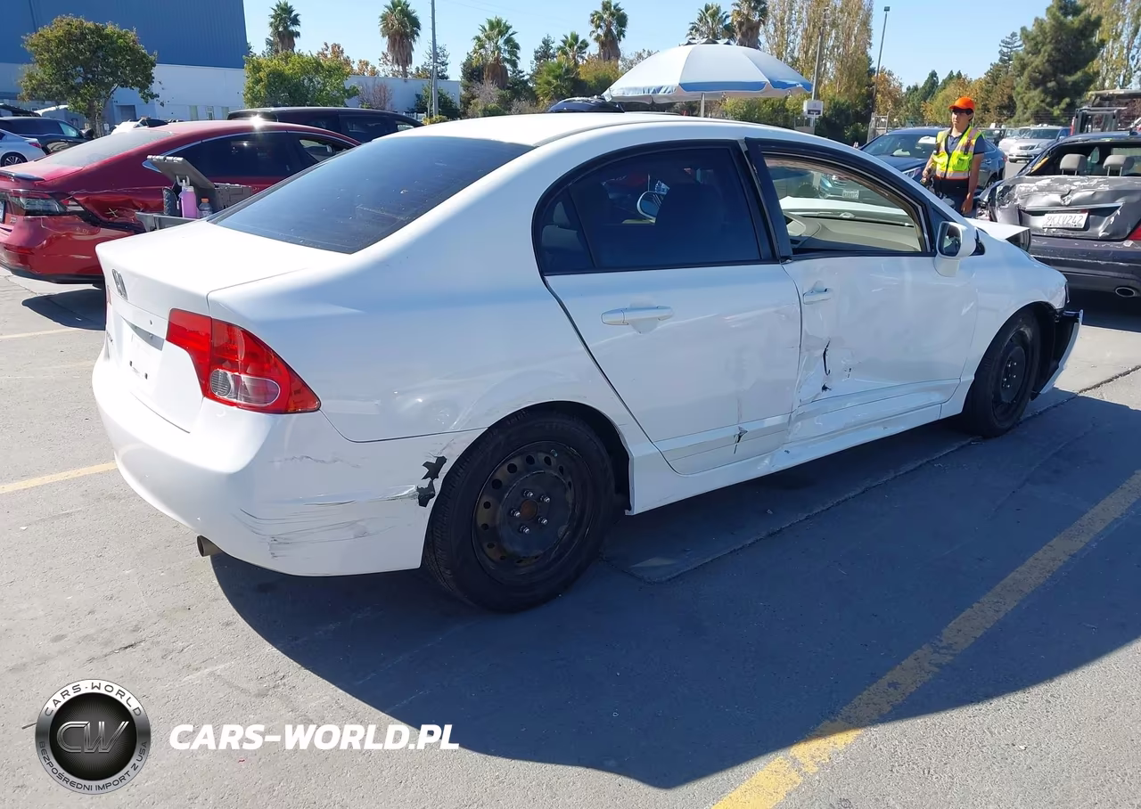 2008 Honda Civic Lx VIN:2HGFA16568H341167 - 4
