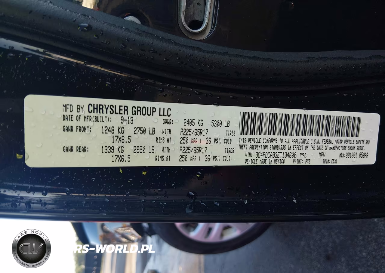 2014 Dodge Journey American Value Pkg VIN:3C4PDCAB3ET134600 - 9