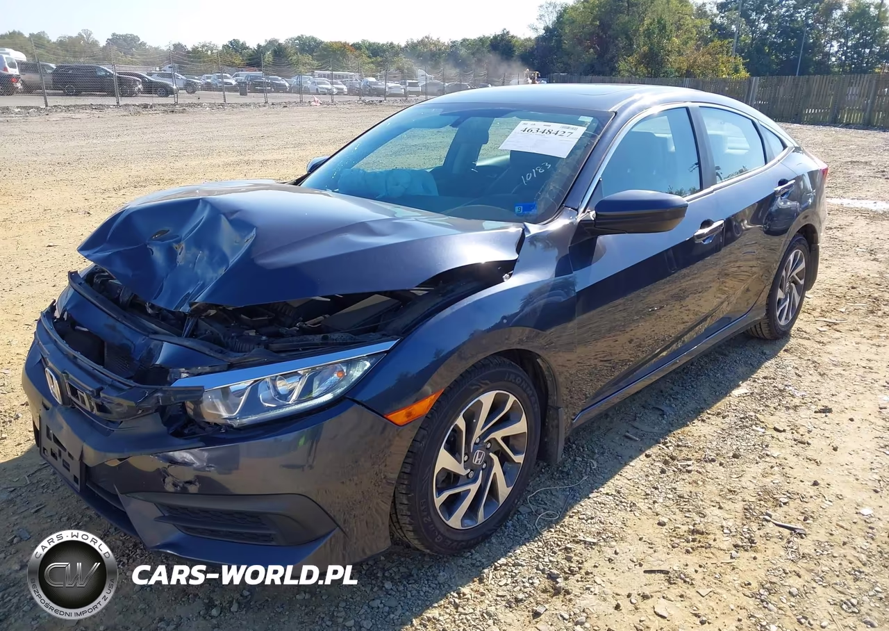 2017 Honda Civic Ex VIN:19XFC2F76HE053290 - 2