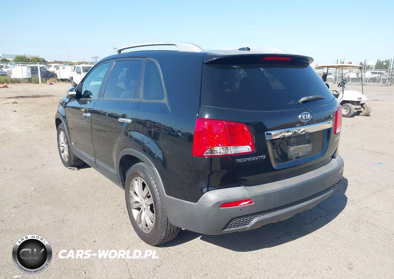 2011 Kia Sorento Ex V6 VIN:5XYKUDA20BG002493 - 3