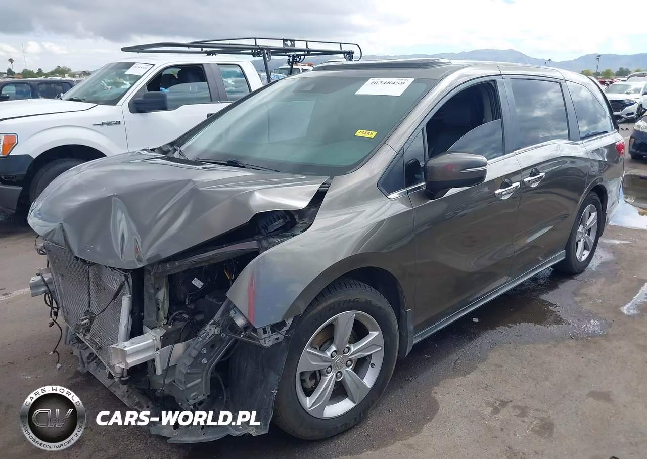 2019 Honda Odyssey Ex-L VIN:5FNRL6H72KB016577 - 2