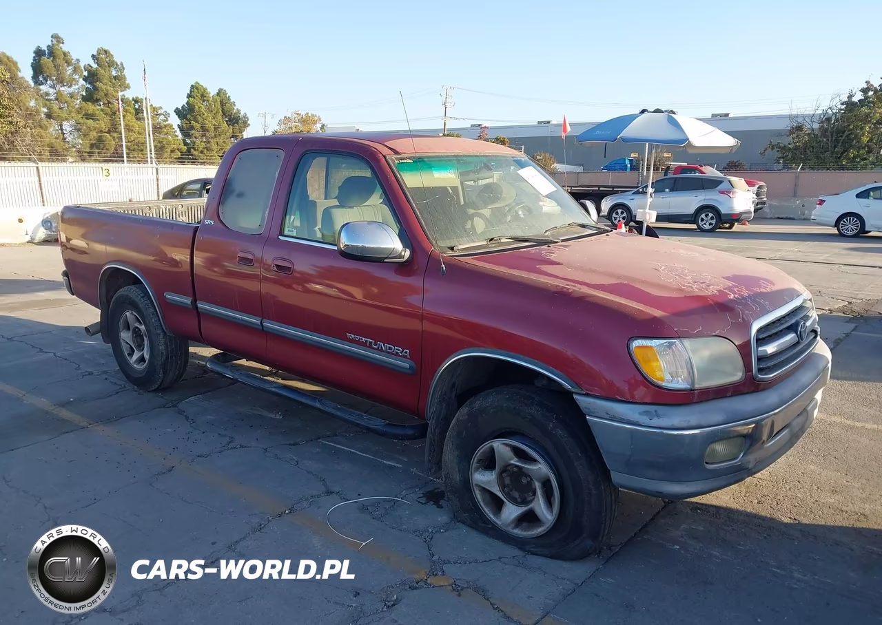 2000 Toyota Tundra Sr5 V8 VIN:5TBRT3418YS048477 - 1