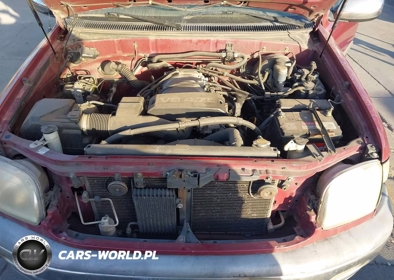 2000 Toyota Tundra Sr5 V8 VIN:5TBRT3418YS048477 - 10