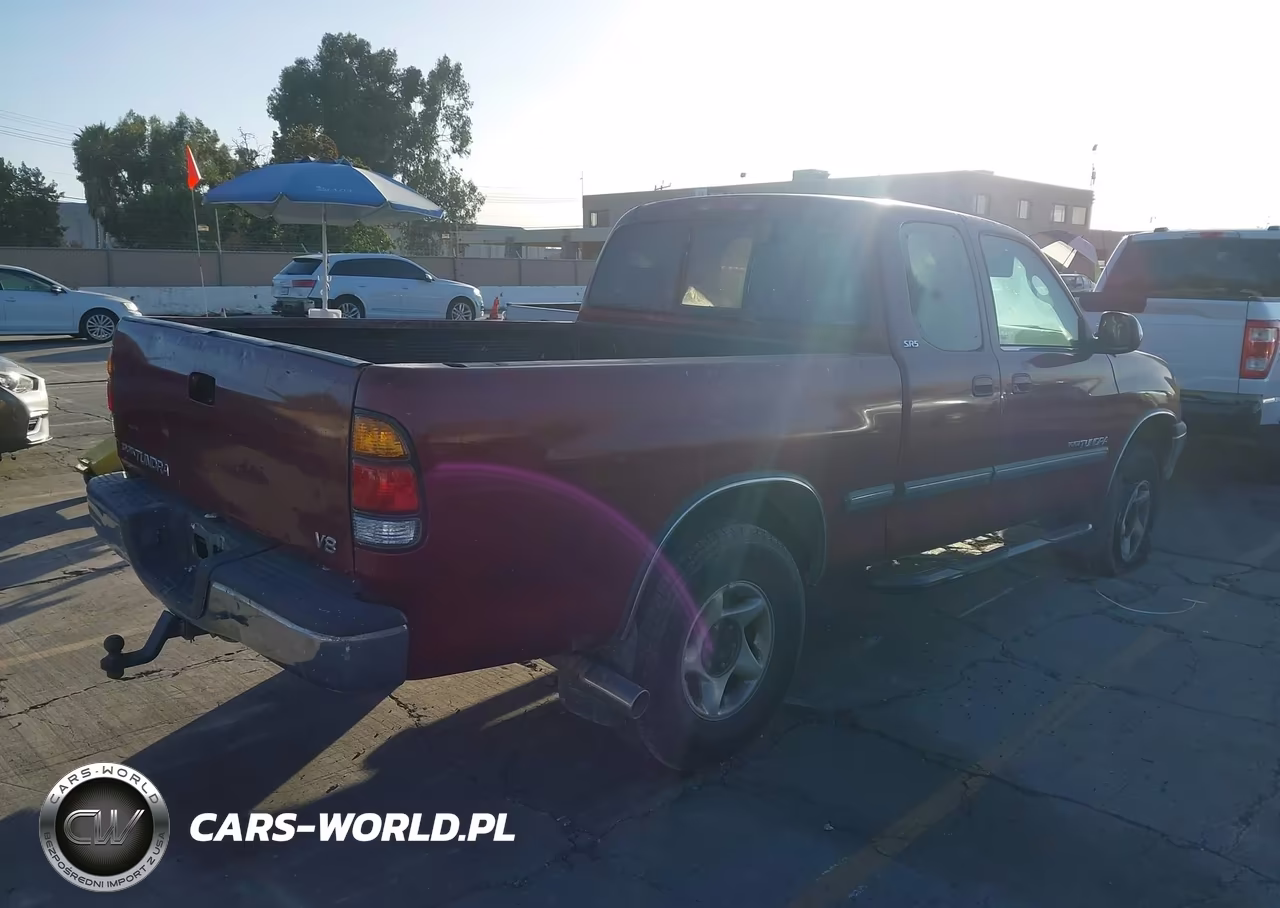 2000 Toyota Tundra Sr5 V8 VIN:5TBRT3418YS048477 - 4