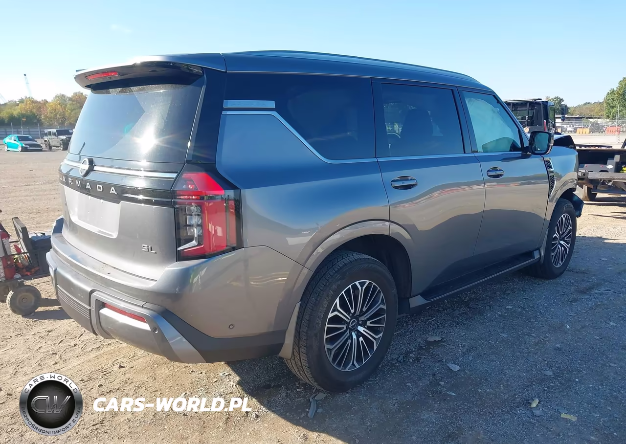 2025 Nissan Armada Sl 2Wd VIN:JN8AY3BD9S9301013 - 4