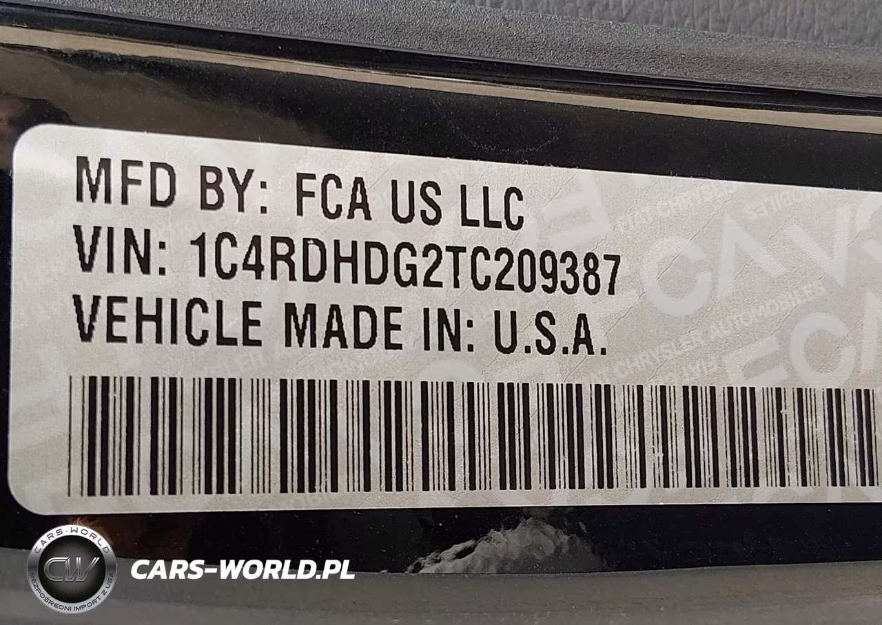 2026 Dodge Durango Gt Rwd VIN:1C4RDHDG2TC209387 - 9