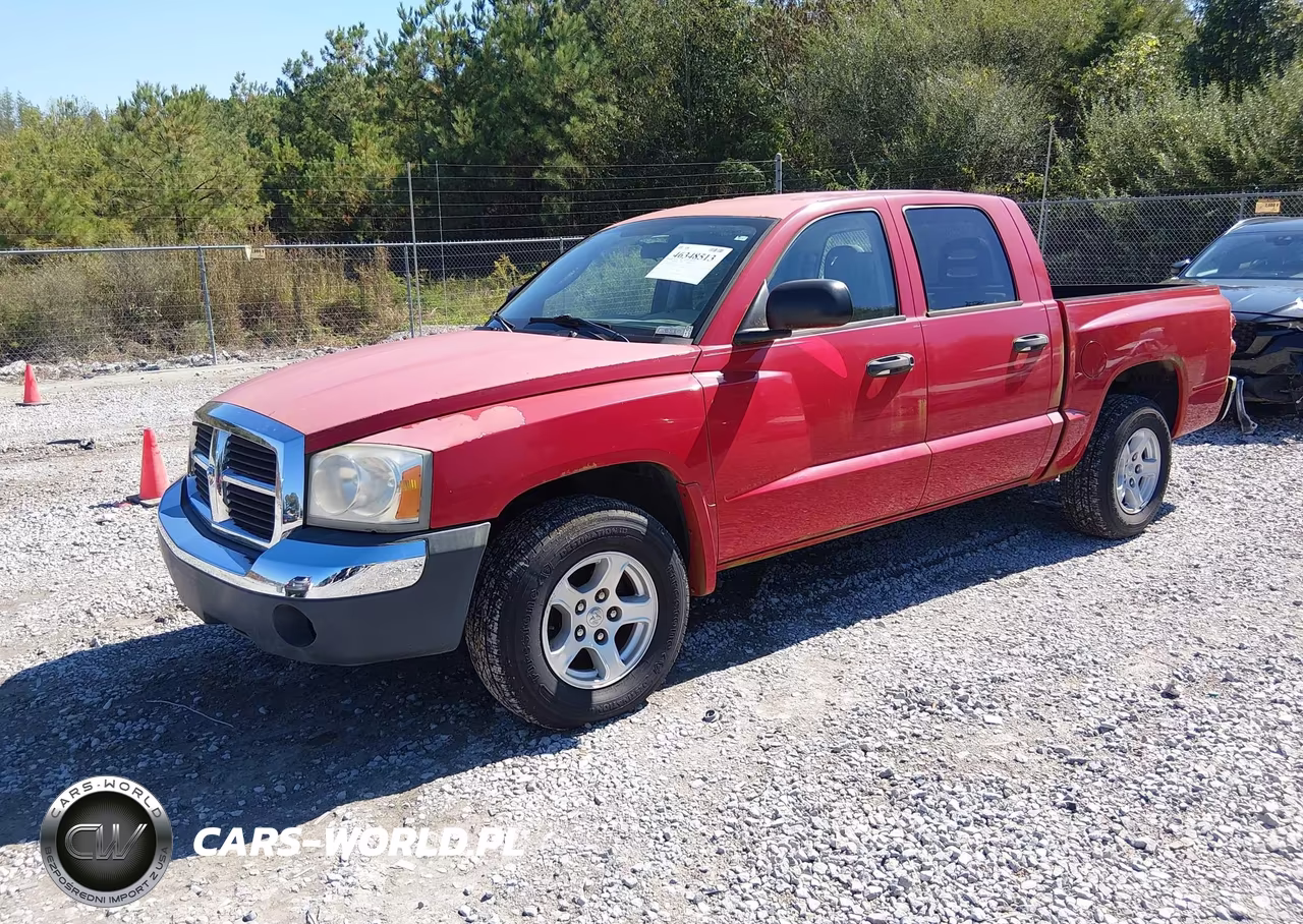 2005 Dodge Dakota Slt VIN:1D7HE48N35S155171 - 2