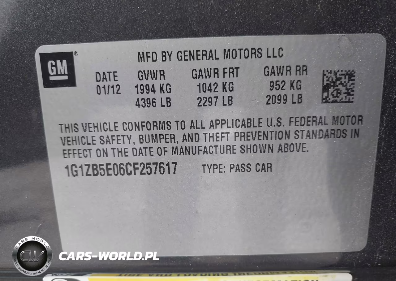 2012 Chevrolet Malibu Ls VIN:1G1ZB5E06CF257617 - 9