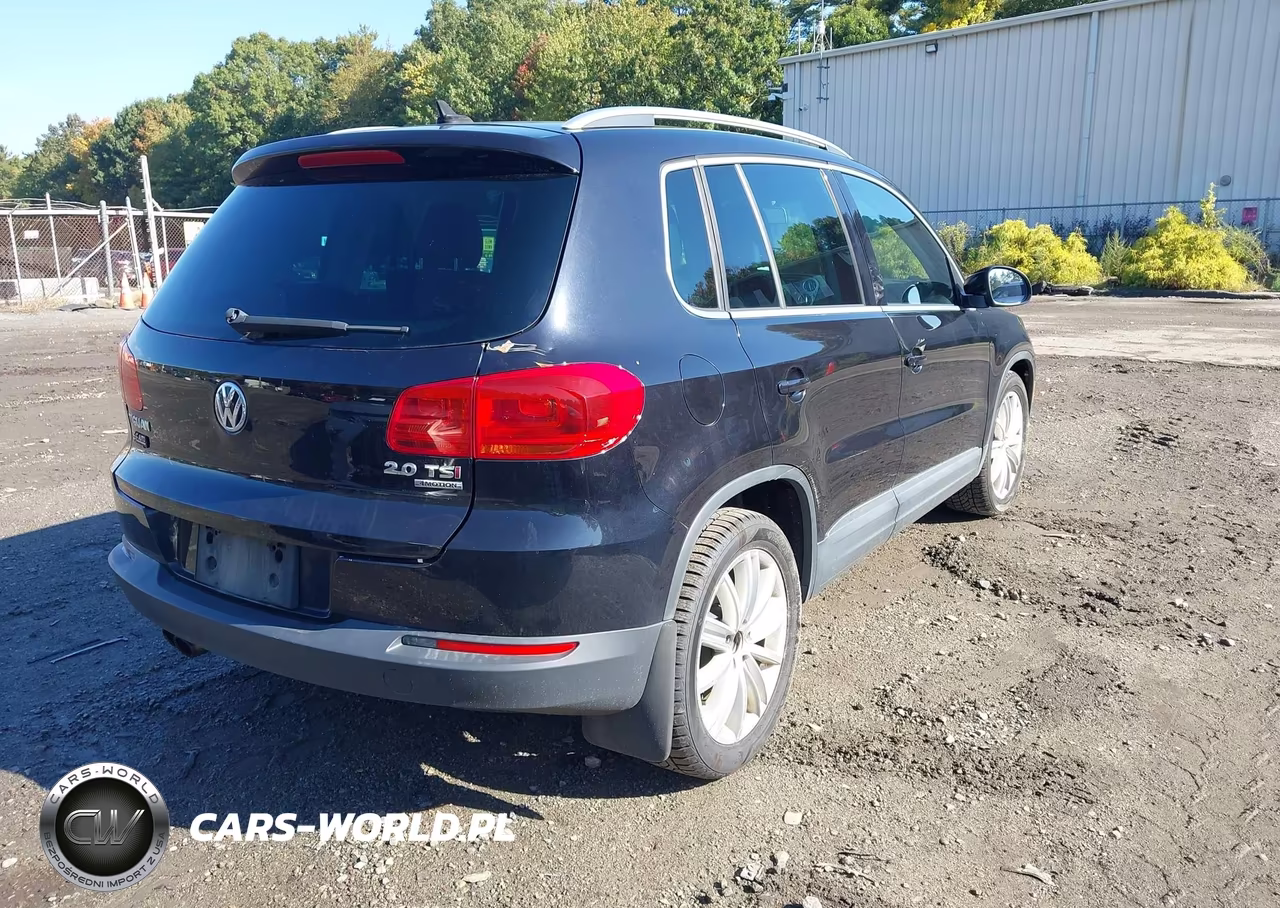2015 Volkswagen Tiguan Se VIN:WVGBV7AX4FW579770 - 4