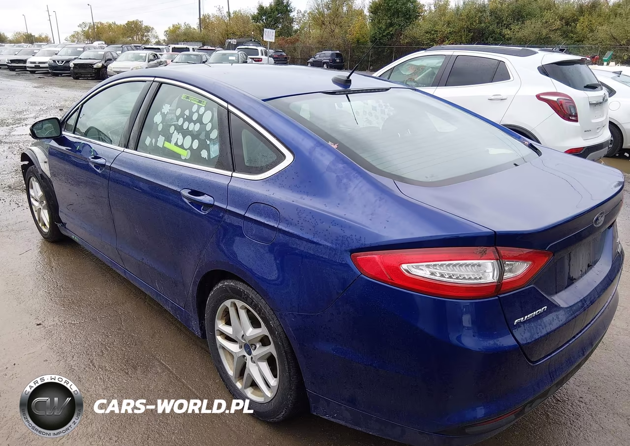 2014 Ford Fusion Se VIN:1FA6P0HD9E5405240 - 3