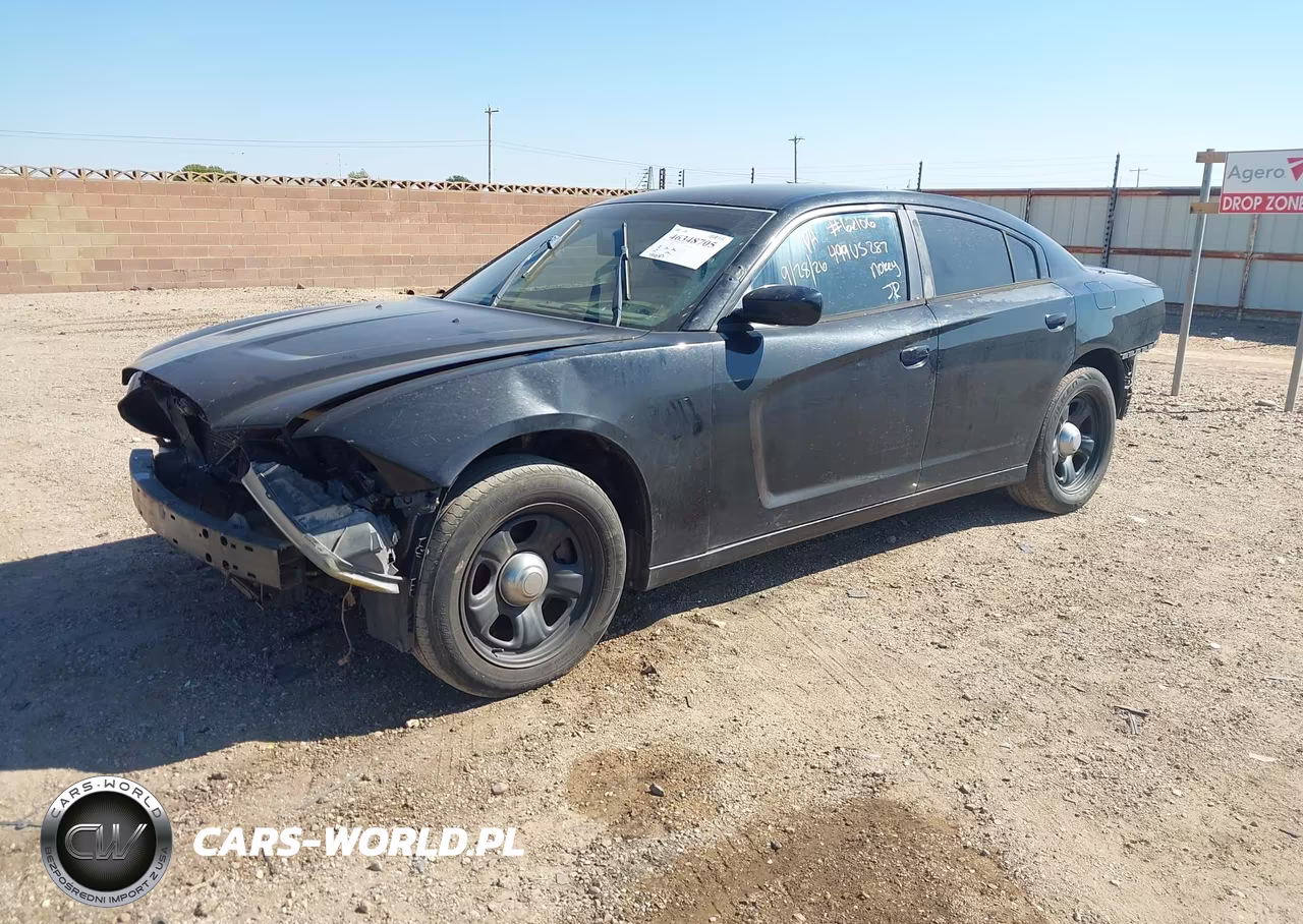 2011 Dodge Charger Police VIN:2B3CL1CT2BH551997 - 2