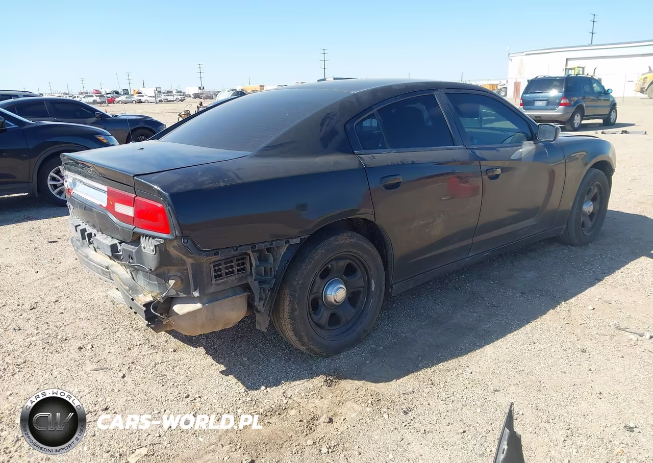 2011 Dodge Charger Police VIN:2B3CL1CT2BH551997 - 4